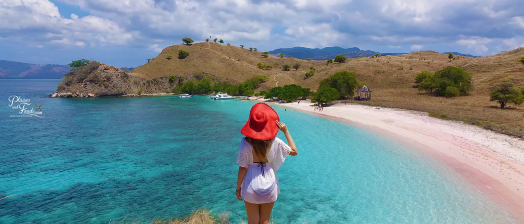 Pink Beach, Komodo Island, Indonesia